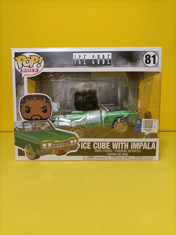 Rocks Funko Pop Rides 81 Ice Cube with Impala - Ice Cube