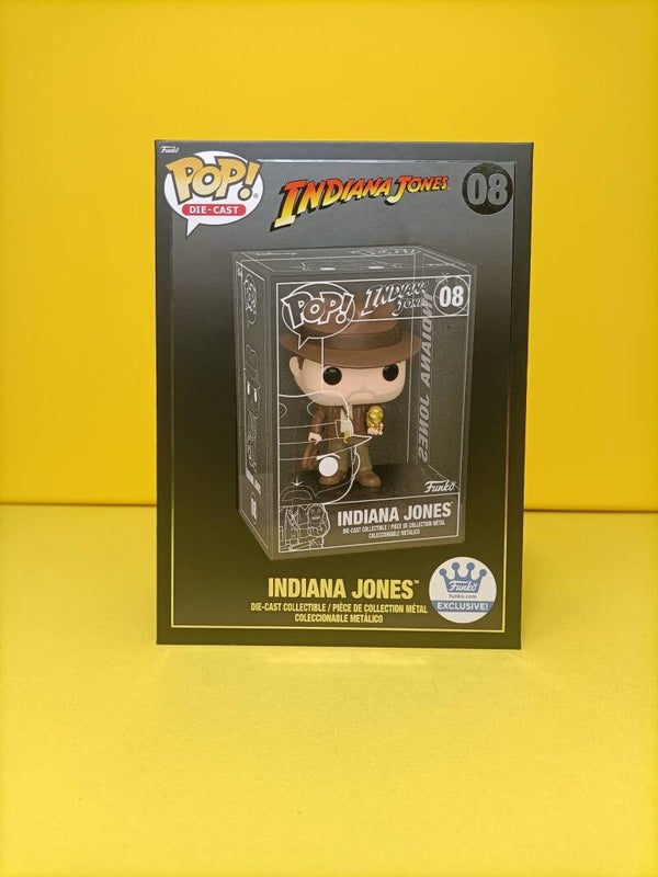 Movies Funko Pop Die-Cast 08 Indiana Jones (Chase) (Funko Exclusive) - Indiana Jones