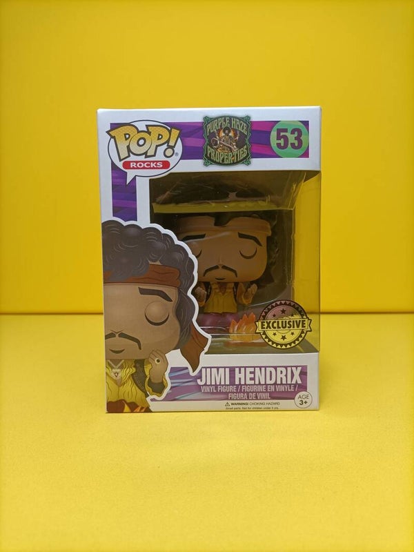 Rocks Funko Pop 53 Jimi Hendrix (Monterey) (Exclusive) - Jimi Hendrix