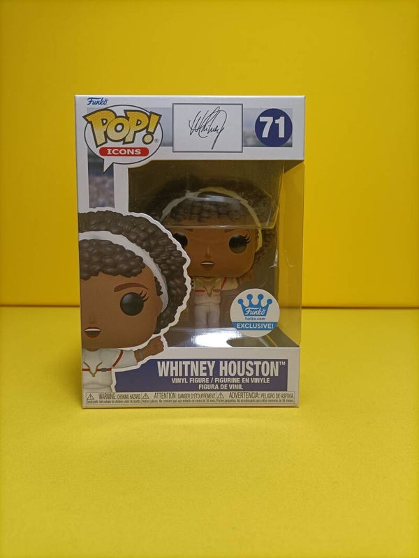 Rocks Funko Pop 71 Whitney Houston (Super Bowl) (Funko Exclusive) - Whitney Houston