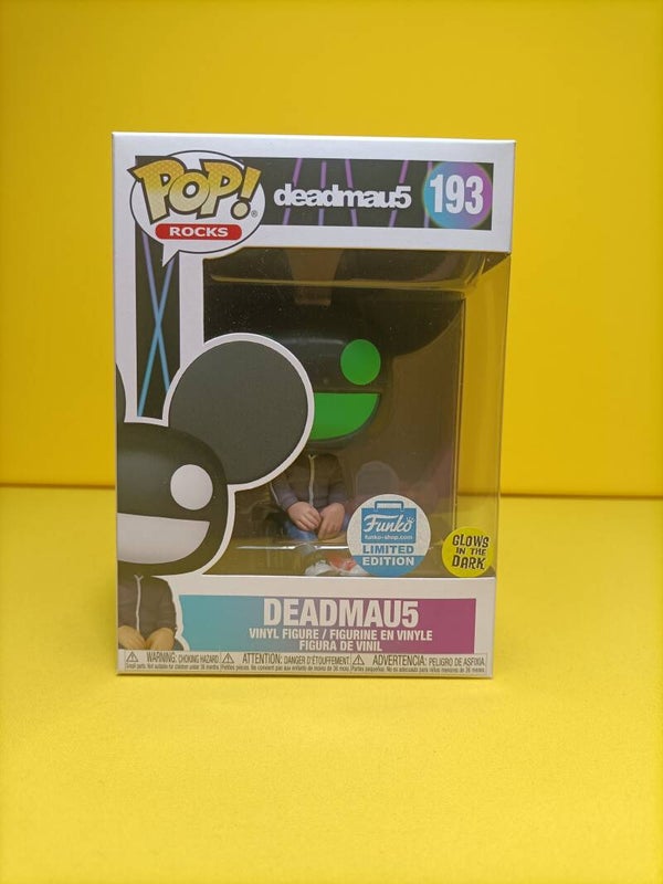 Rocks Funko Pop 193 Deadmau5 (Glows in the Dark) (Funko Shop Limited Edition) - Deadmau5