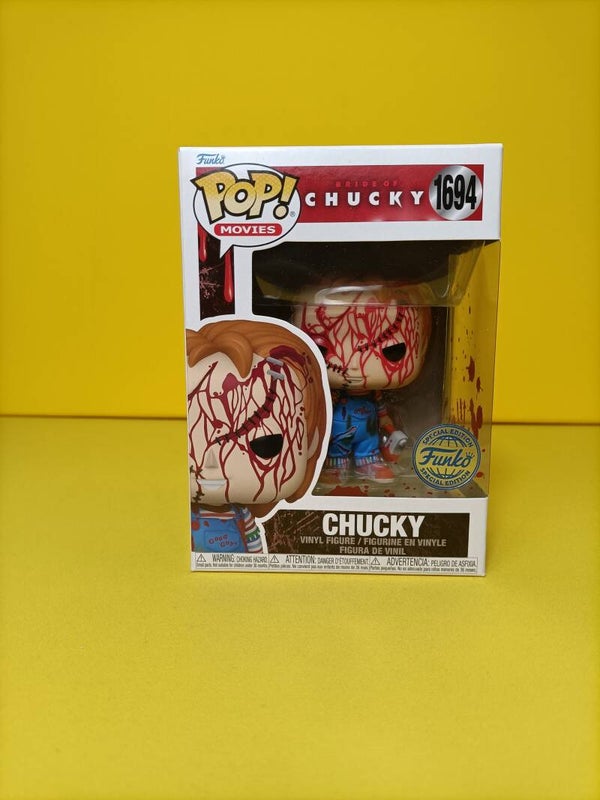 Movies Funko Pop 1694 Chucky (Bloody) (Special Edition) - Bride of Chucky
