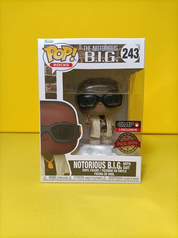 Funko Pop 243 Notorious B.I.G. with Suit (EMP Exclusive) (Special Edition)  - Notorious B.I.G.