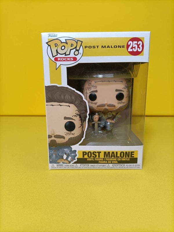 Rocks Funko Pop 253 Post Malone (Knight) - Post Malone