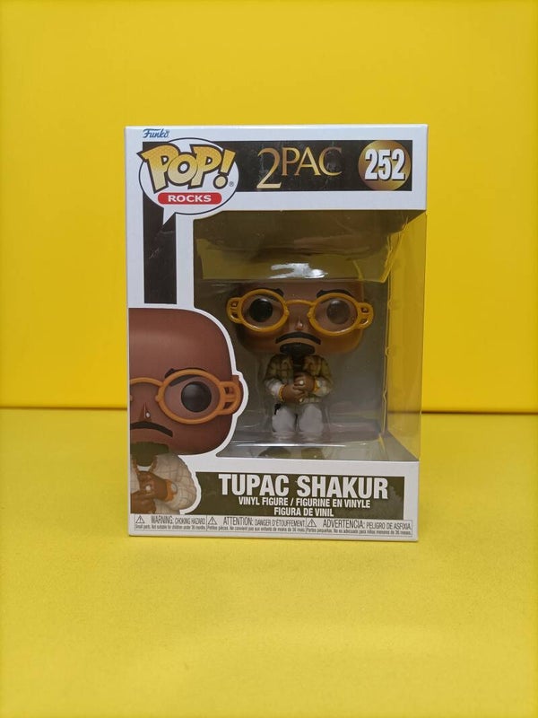 Rocks Funko Pop 252 Tupac Shakur (Loyal to the Game) - 2Pac