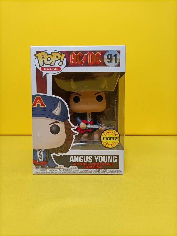 Rocks Funko Pop 91 Angus Young (with Devil Hat) (Chase) - AC/DC