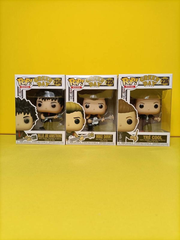 Rocks Funko Pop Set Green Day