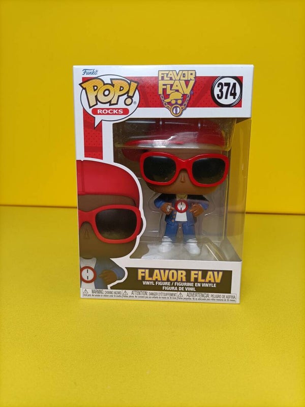 Rocks Funko Pop 374 Flavor Flav (Flavor of Love) - Public Enemy