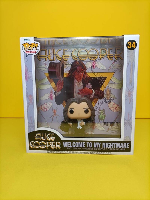 Rocks Funko Pop Album 34 Welcome to my Nightmare - Alice Cooper