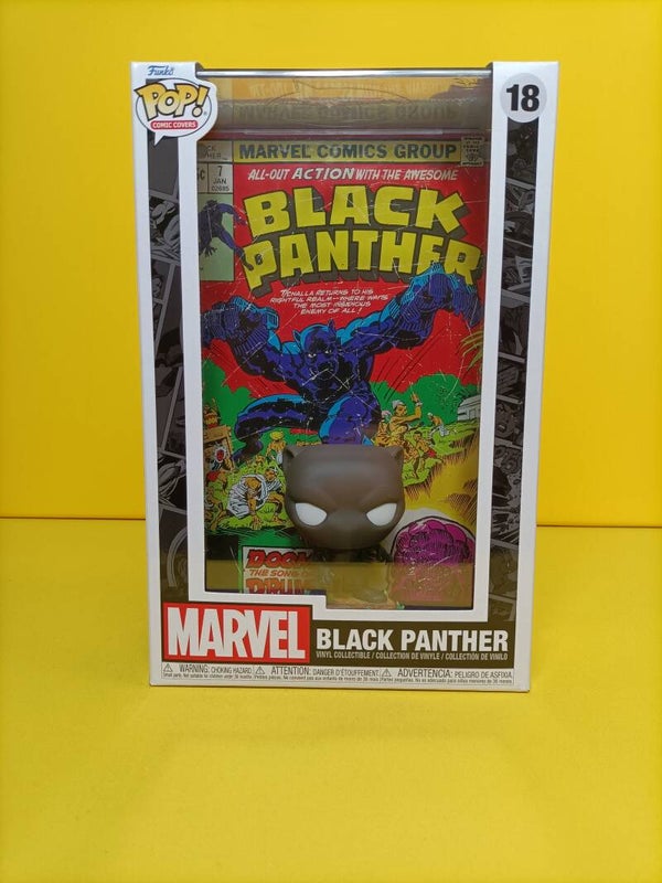 Funko Pop Comic Covers 18 Black Panther - Marvel
