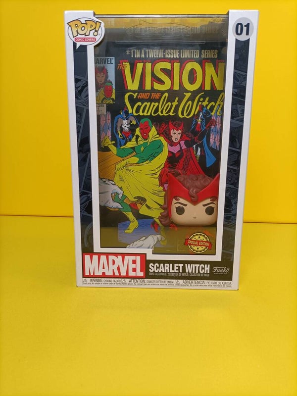 Funko Pop Comic Covers 01 Scarlet Witch (Special Edition) - Marvel