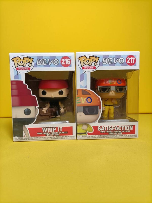 Rocks Funko Pop Set Devo