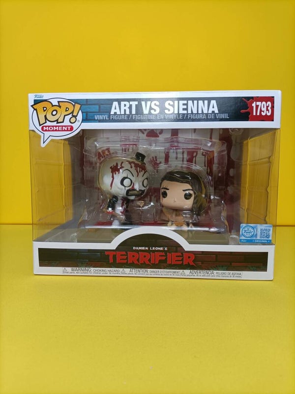 Movies Funko Pop Moviemoment 1793 Art vs Sienna - Art the Clown