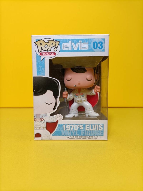 Rocks Funko Pop 03 1970's Elvis - Elvis Presley