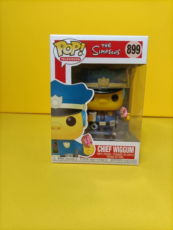 Television Funko Pop 899 Chief Wiggum - The Simpsons