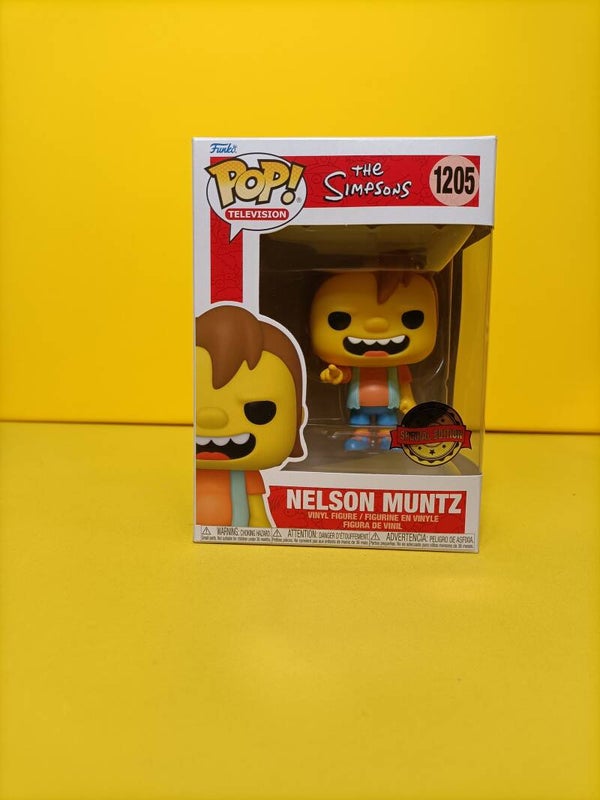 Television Funko Pop 1205 Nelson Muntz (Special Edition) - The Simpsons