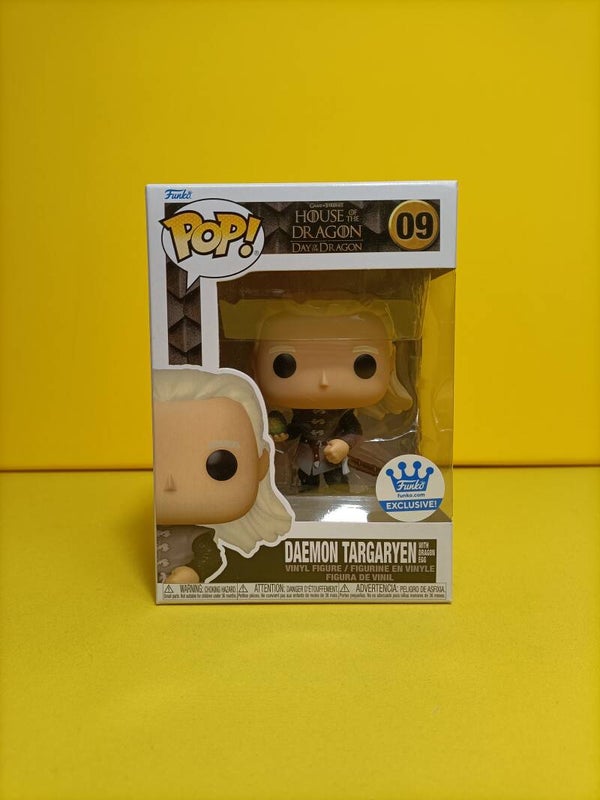 Television Funko Pop 09 Daemon Targaryen with Dragon Egg (Funko Exclusive) - Game of Thrones House of the Dragon