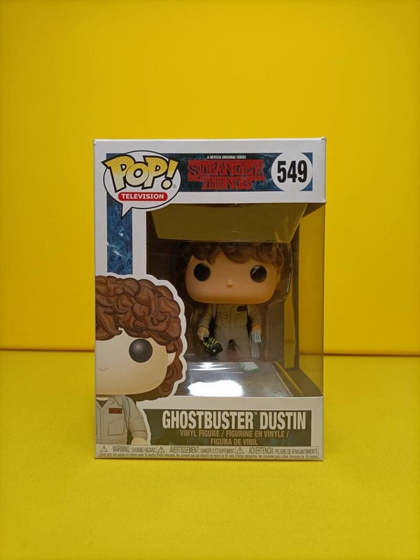 Television Funko Pop 549 Ghostbuster Dustin - Stranger Things