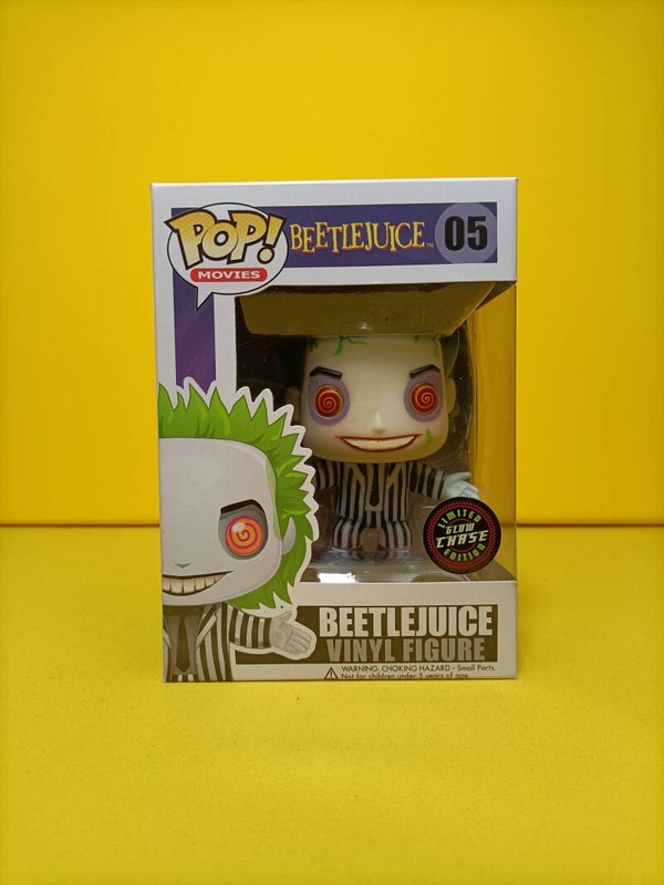 Movies Funko Pop 05 Beetlejuice (Glows in the Dark) (Chase) - Beetlejuice