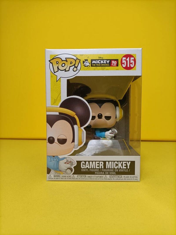 Funko Pop 515 Gamer Mickey - Disney Mickey The True Originial 90 Years