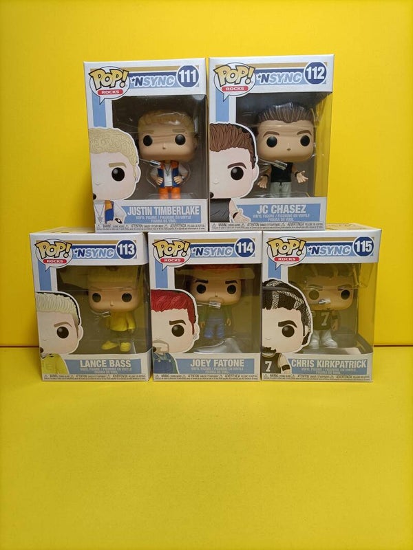 Rocks Funko Pop Set 'N Sync