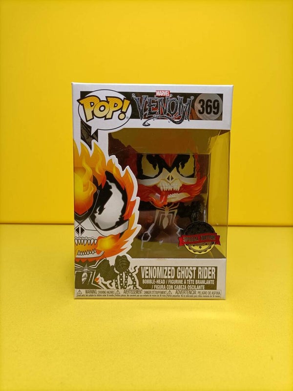 Funko Pop 369 Venomized Ghost Rider (Special Edition) - Marvel Venom