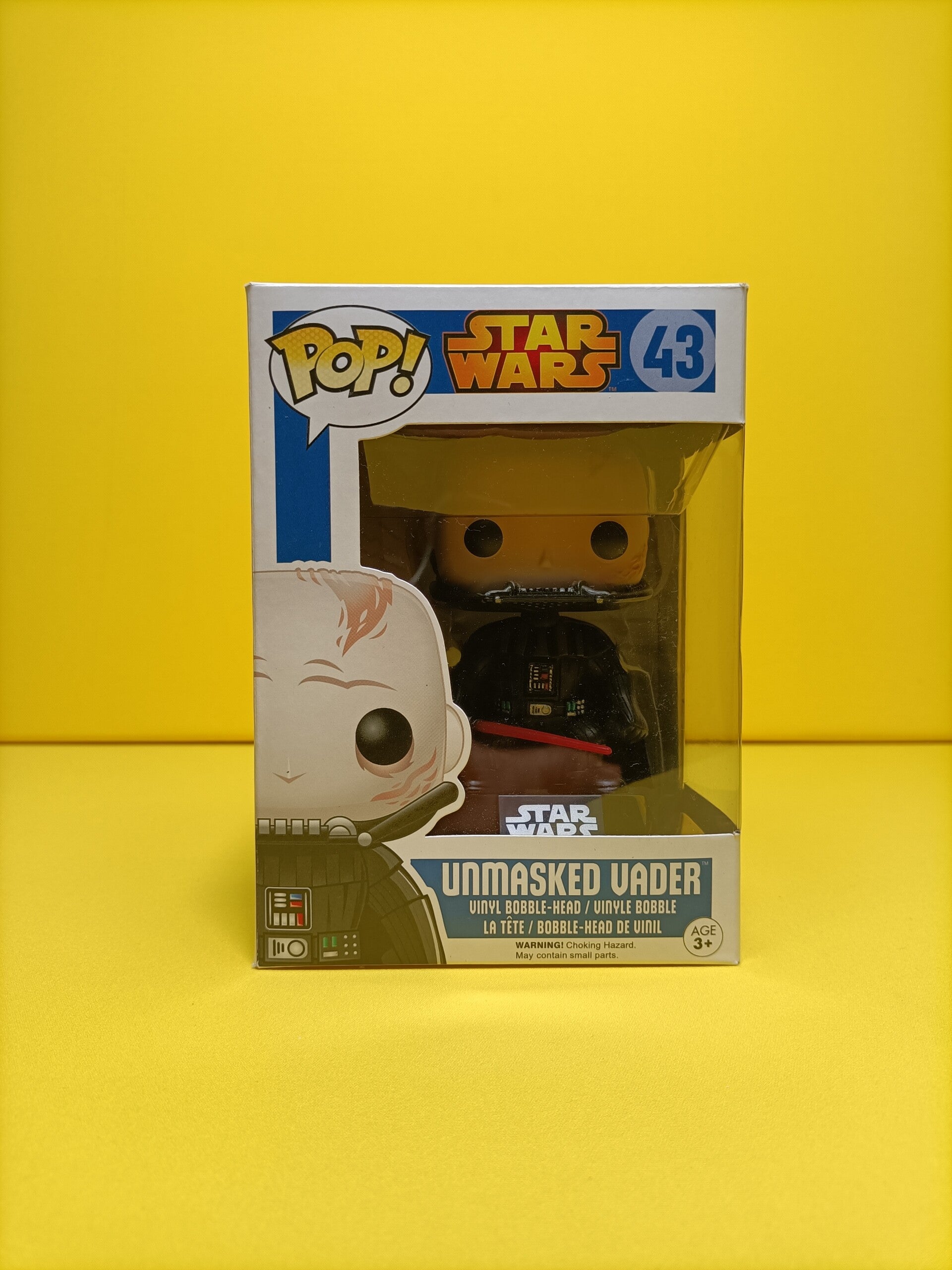 Movies Funko Pop 43 Unmasked Vader - Star Wars