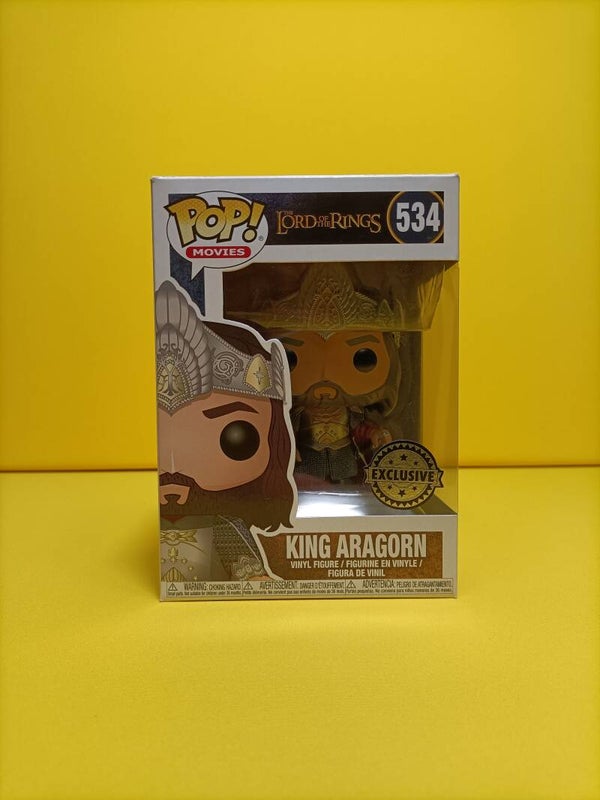 Movies Funko Pop 534 King Aragorn (Exclusive) - The Lord of the Rings