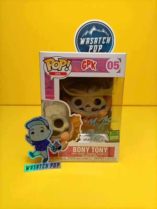 Overige Funko Pop 05 Bony Tony (2021 Spring Convention) - GPK Garbage Pail Kids (Signed by Watcha Pop)