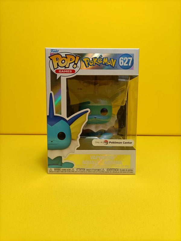 Games Funko Pop 627 Vaporeon (Pearlescent) (Only at Pokémon Center) - Pokemon