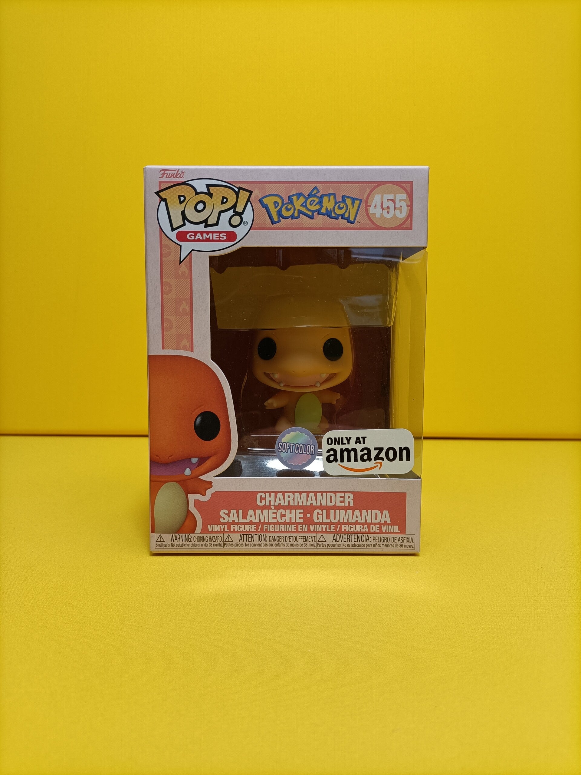Games Funko Pop 455 Charmander (Soft Color) (Only at Amazon) - Pokemon