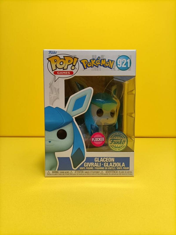 Games Funko Pop 921 Glaceon (Flocked) (Special Edition) - Pokemon