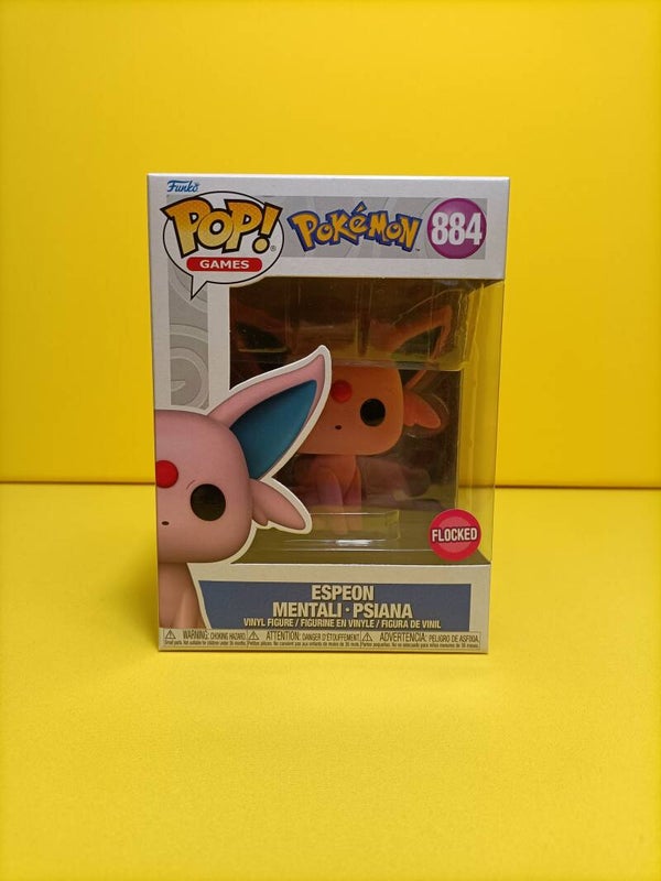 Games Funko Pop 884 Espeon (Flocked) - Pokemon