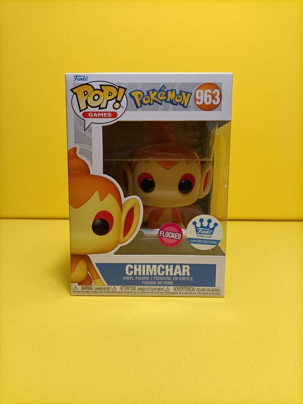 Games Funko Pop 963 Chimchar (Flocked) (Funko Limited Edition) - Pokemon