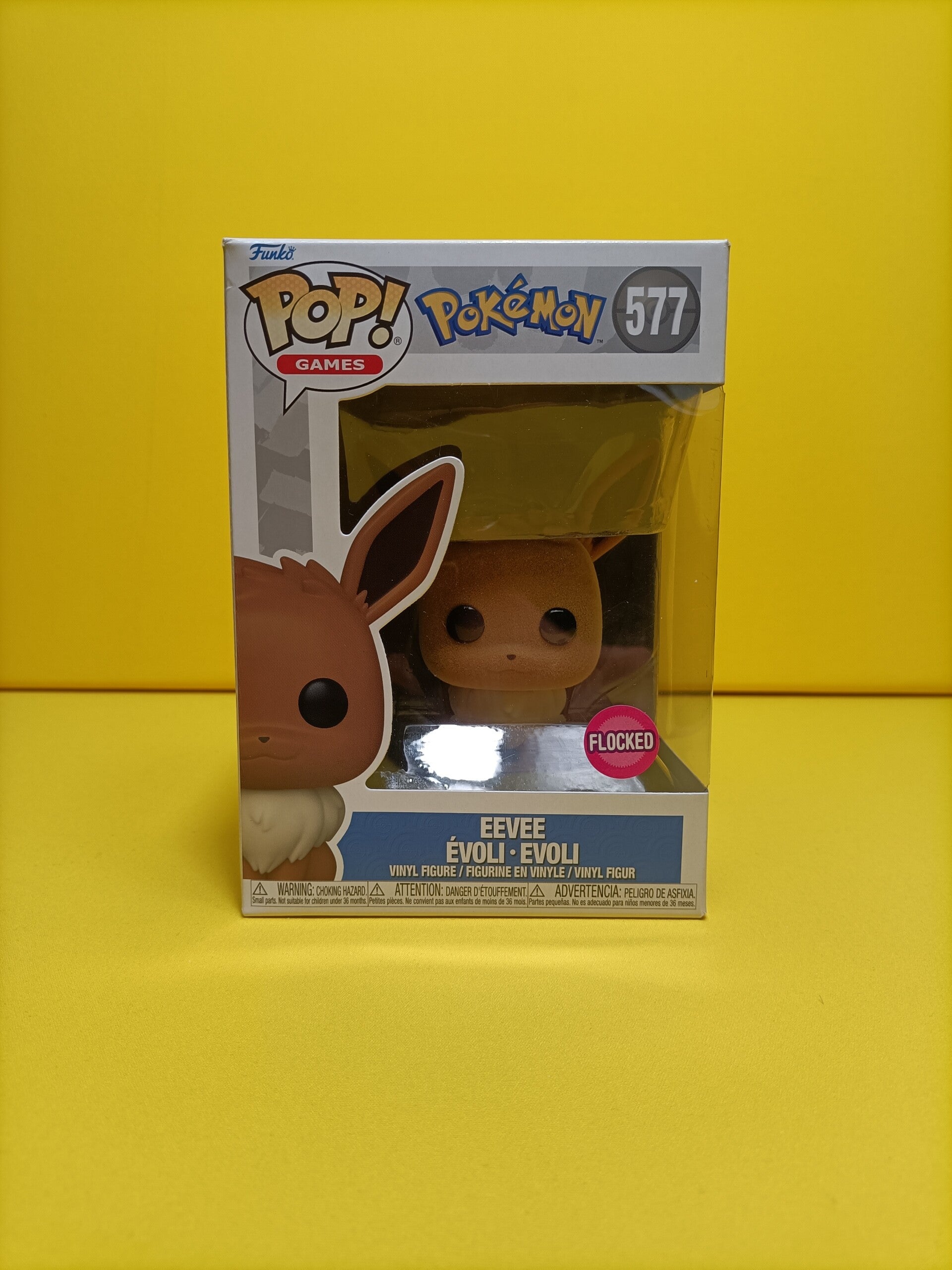 Games Funko Pop 577 Eeevee (Flocked) - Pokemon