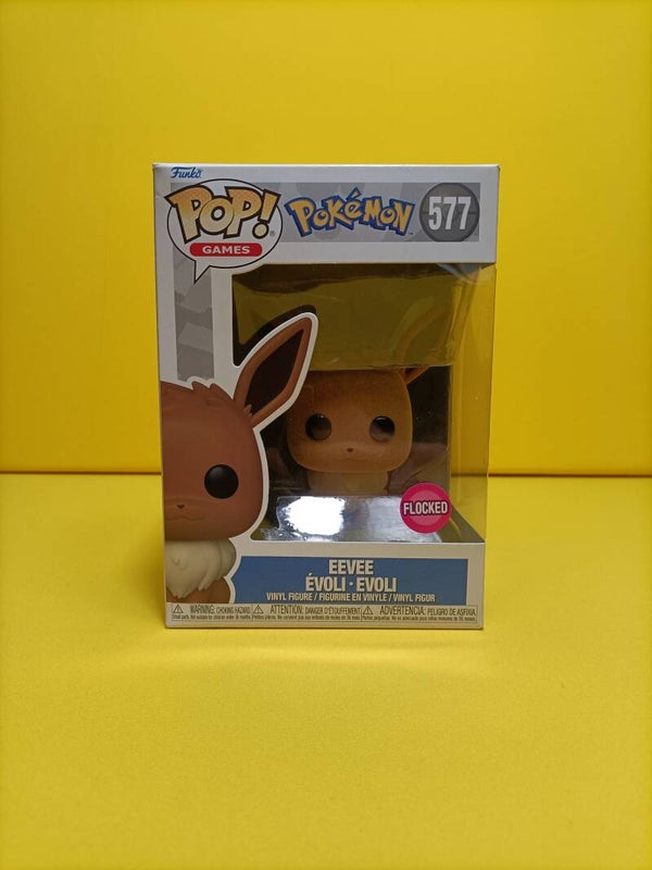 Games Funko Pop 577 Eeevee (Flocked) - Pokemon