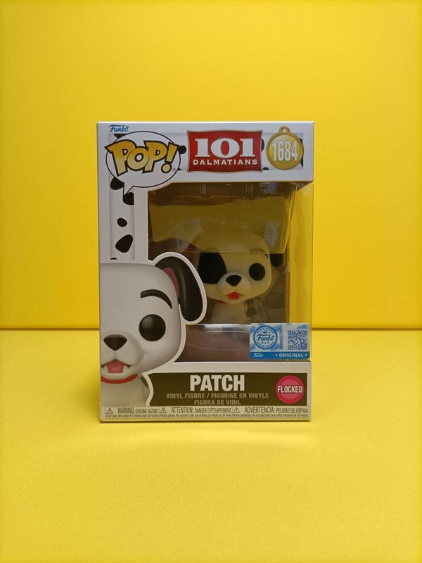 Funko Pop 1684 Patch (Flocked) (Special Edition) - Disney 101 Dalmatians