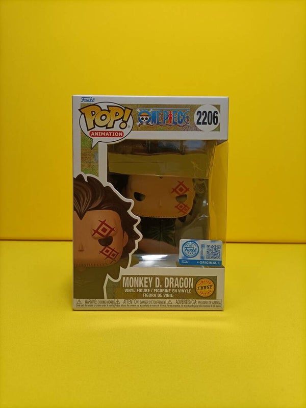 Anime Funko Pop 2206 Monkey D. Dragon (Special Edition) (Chase) - One Piece