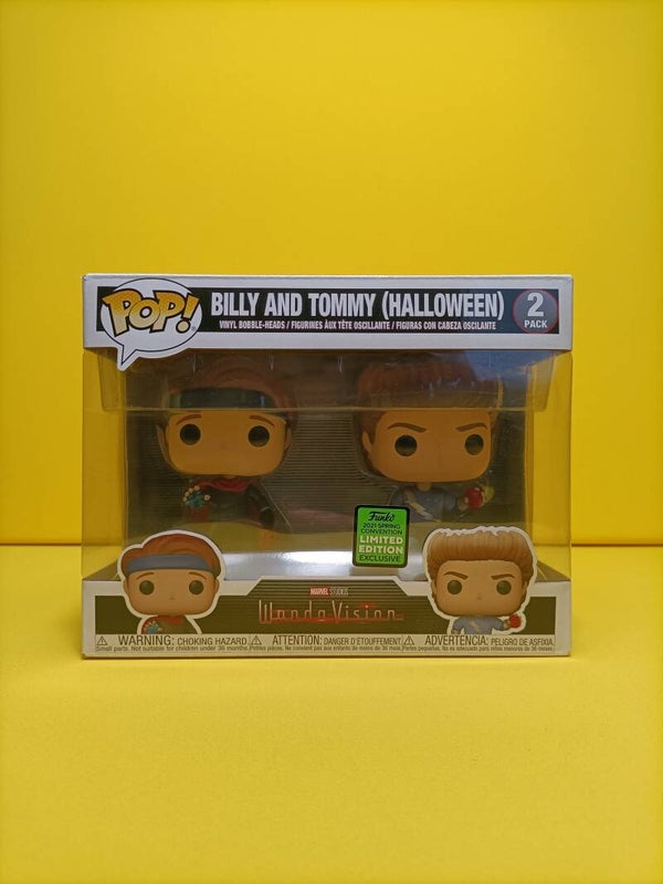 Funko Pop 2-Pack Billy and Tommy (Halloween) (2021 Spring Convention) - Marvel Studio's WandaVision
