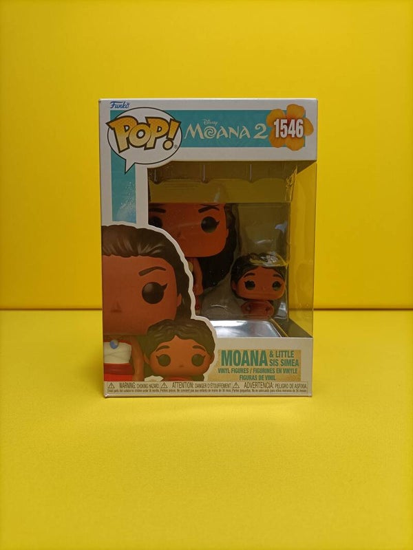 Funko Pop 1546 Moana & Little Sis Simea - Disney Moana 2