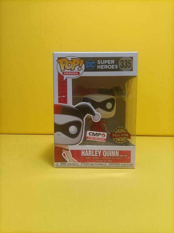 Funko Pop 335 Harley Quinn (Mad Love) (EMP Pre-Release) (Special Edition) - DC Comics Super Heroes