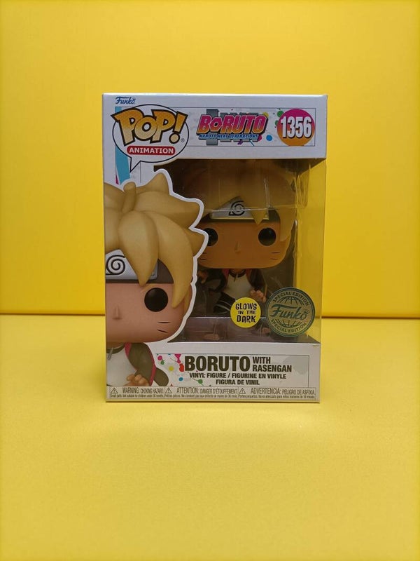 Anime Funko Pop 1356 Boruto (with Rasengan) (Glows in the Dark) (Special Edition) - Boruto; Naruto Next Generation