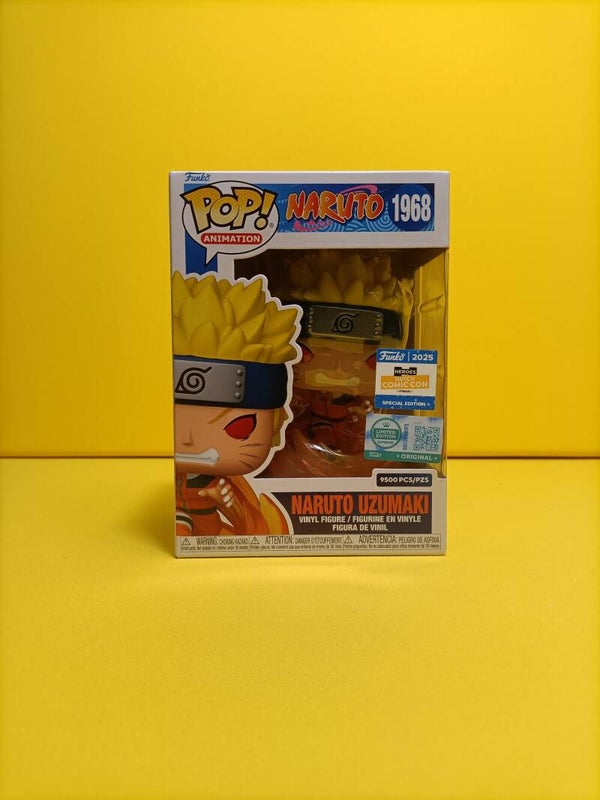 Anime Funko Pop 1968 Naruto Uzumaki (Initial Jinchūriki Form)  (Special Edition) (Limited 9500 pcs) (2025 Heroes Dutch Comic Con) - Naruto Shippuden