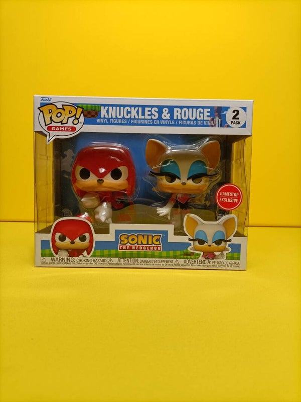 Games Funko Pop 2-Pack Knuckles & Rouge (Gamestop Exclusive) - Sonic the Hedgedog