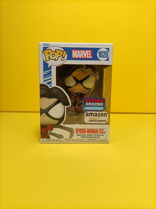 Funko Pop 1020 Spider-Woman (Mattie Franklin) (Beyond Amazing Collection) (Amazon Exclusive) - Marvel