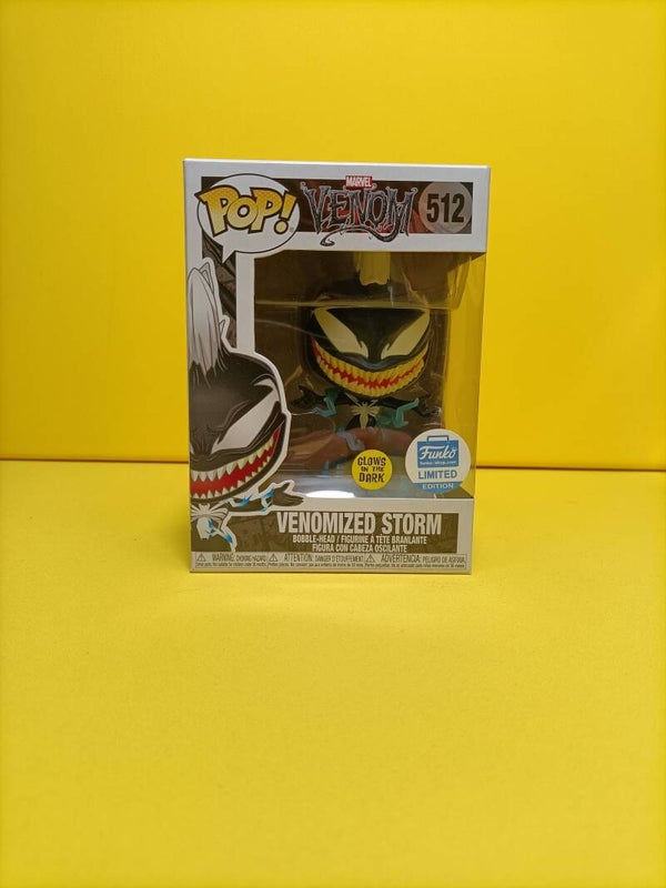 Funko Pop 512 Venomized Storm (Glows in the Dark) (Funko Shop Limited Edition) - Marvel Venom