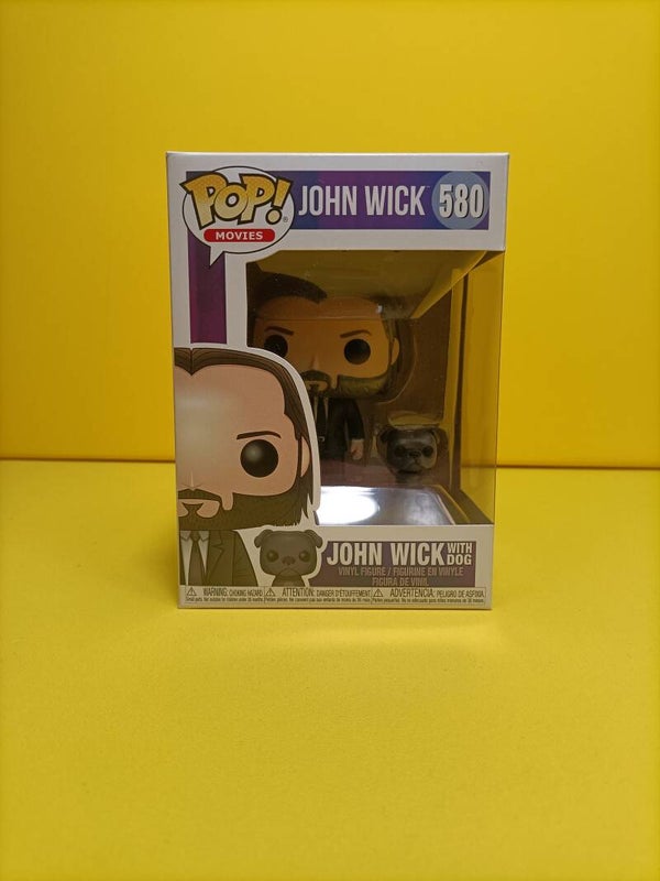 Movies Funko Pop 580 John Wick with Dog - John Wick