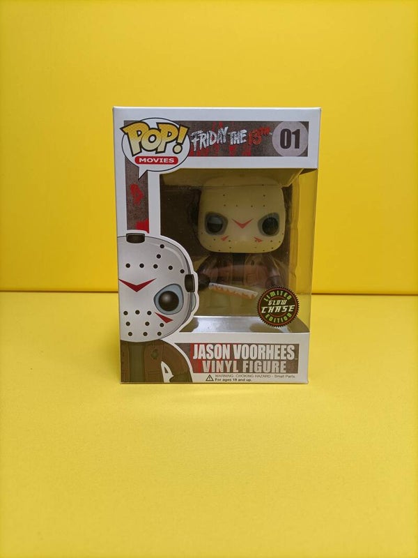 Movies Funko Pop 01 Jason Voorhees (Glows in the Dark) (Chase) - Friday the 13th