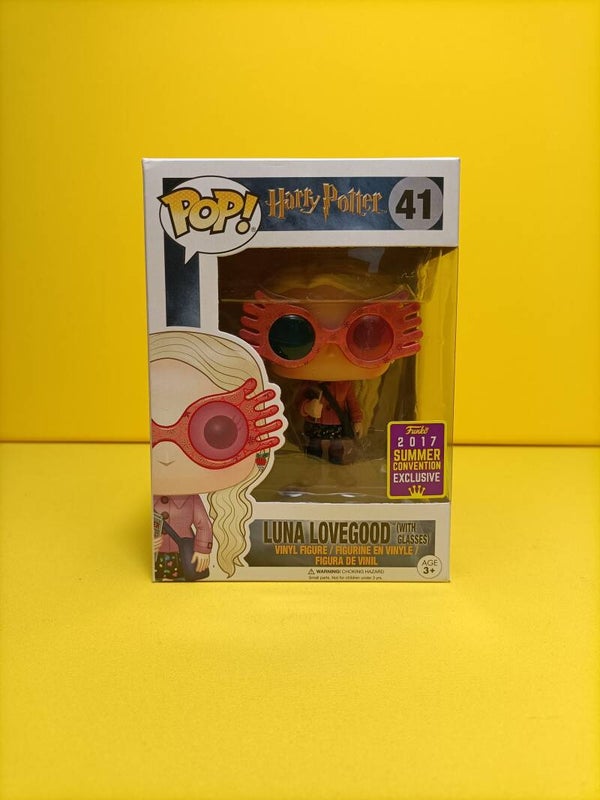 Movies Funko Pop 41 Luna Lovegood with Glasses (2017 Summer Convention) - Harry Potter