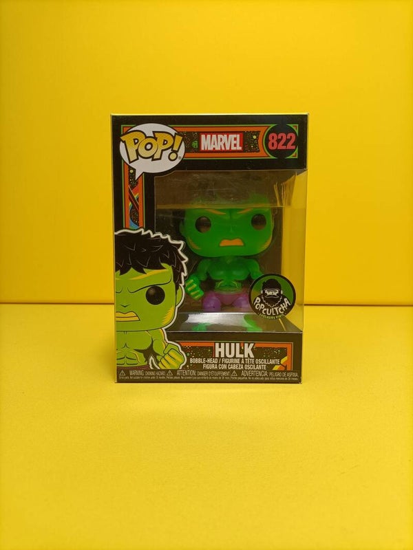 Funko Pop 822 Hulk (Blacklight) - Marvel